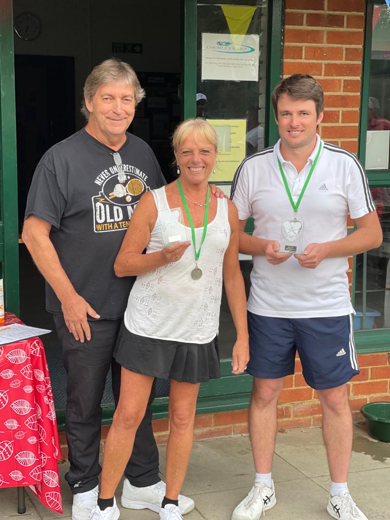 Mixed Doubles Runners Up Sue Blythe & David Hall