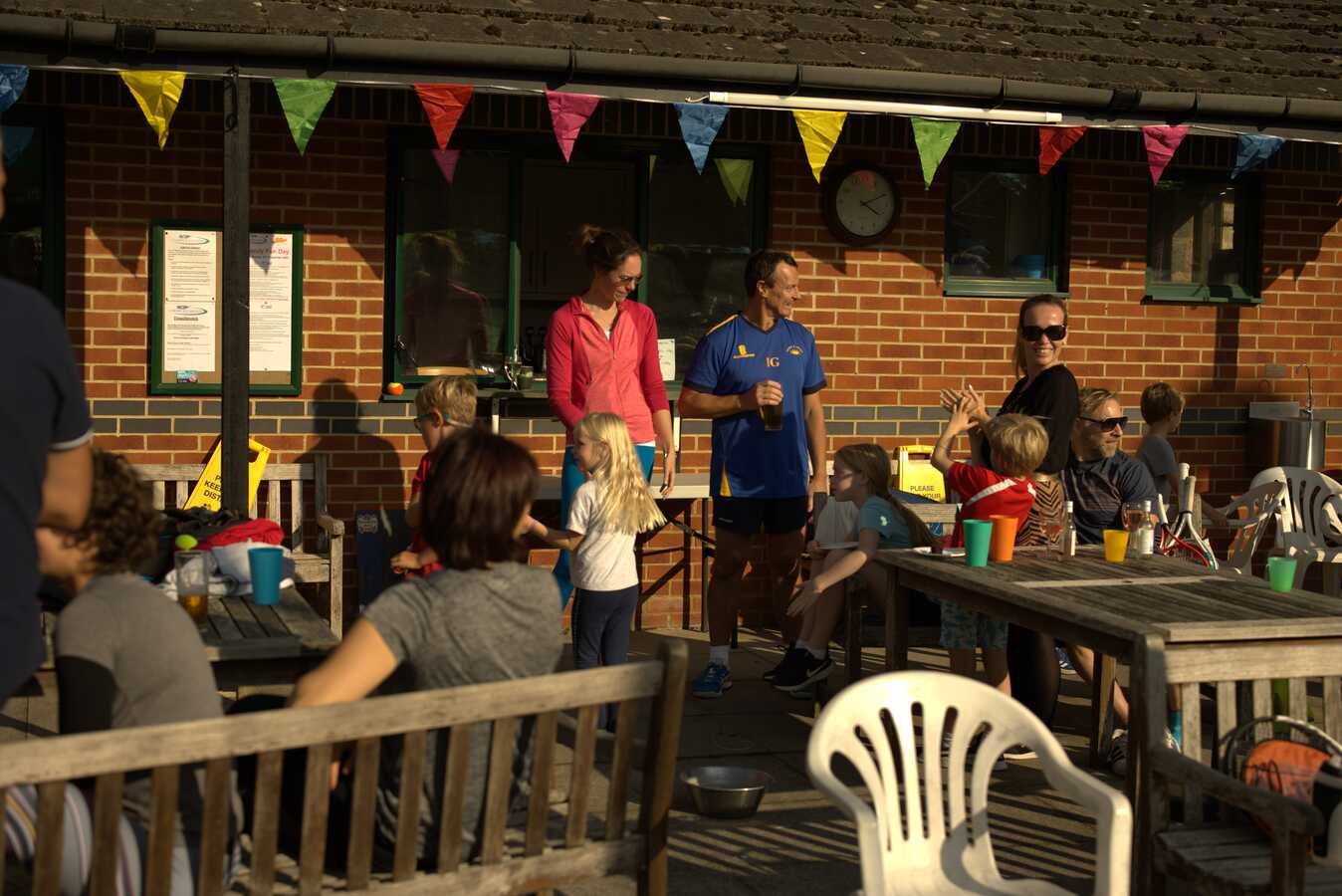 families at cwltc open day